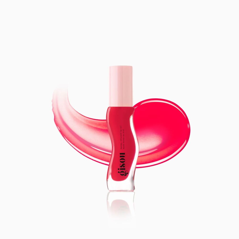 Gisou Honey Infused Lip Oil in Strawberry Sorbet - Brand New